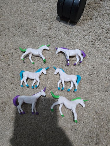 Small plastic unicorn - small, toy