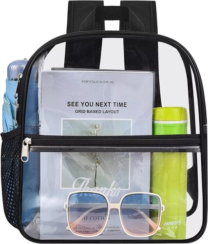 Clear backpack for stadium - backpack,