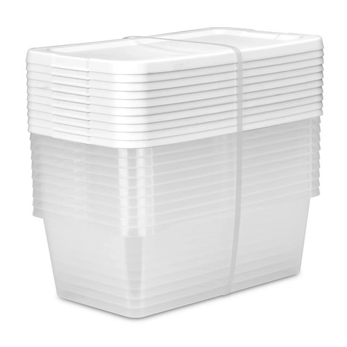 Sterilite clear storage - qt,