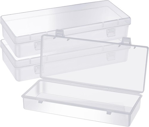 Inch plastic storage boxes - 6,
