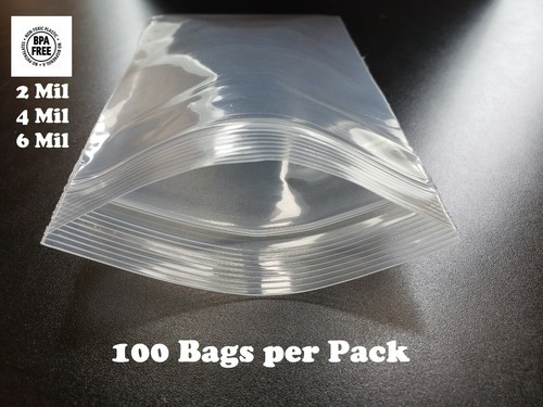 100 plastic bags - plastic, seal