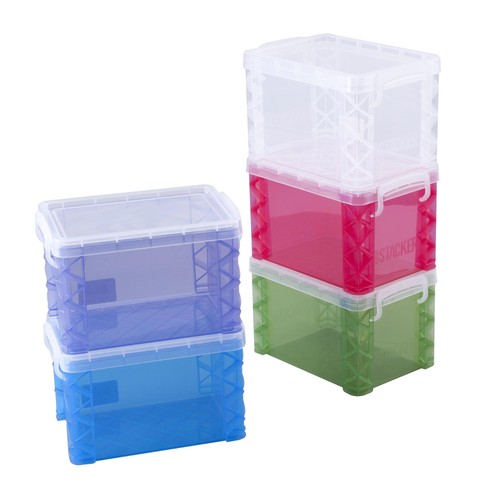 Plastic index card box - index,