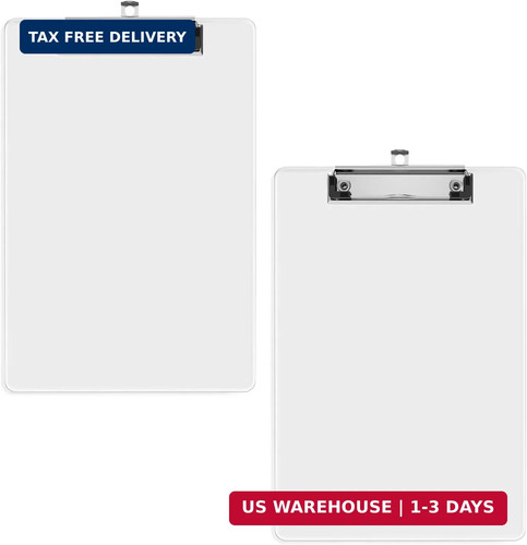 Small plastic clipboards set - small,